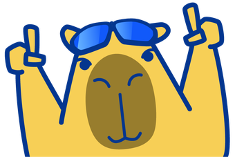 Capy pointing
