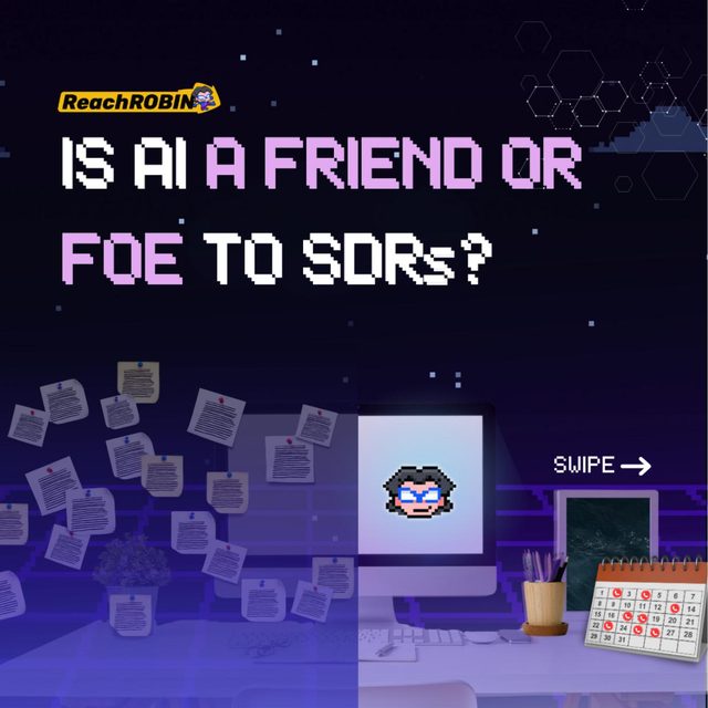 Is AI a Friend or Foe to SDRs?, slide 1 of 8