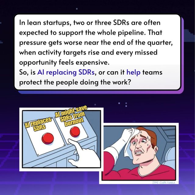 Is AI a Friend or Foe to SDRs?, slide 2 of 8