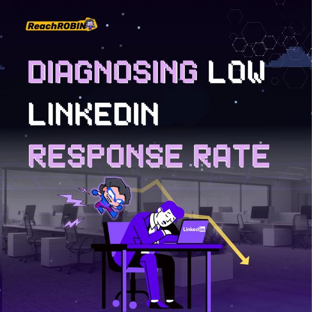 Diagnosing Low LinkedIn Response Rate, slide 1 of 8