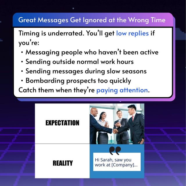 Diagnosing Low LinkedIn Response Rate, slide 5 of 8