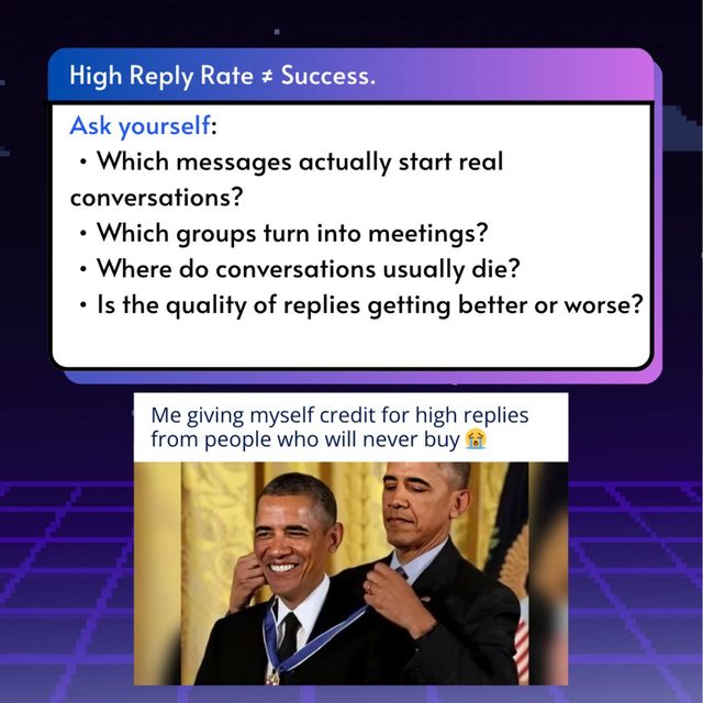 Diagnosing Low LinkedIn Response Rate, slide 7 of 8