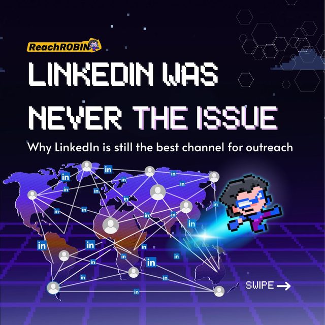 LinkedIn Was Never the Issue, slide 1 of 7
