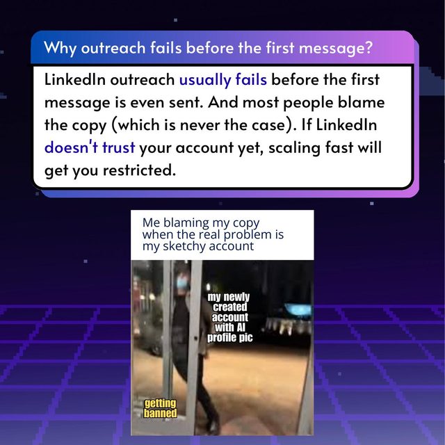 Warm Up Account for Outreach, slide 2 of 9