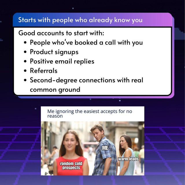Warm Up Account for Outreach, slide 4 of 9