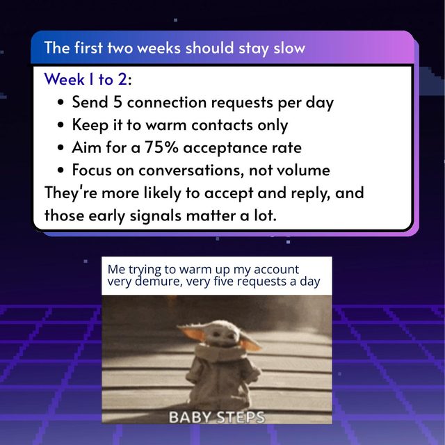 Warm Up Account for Outreach, slide 5 of 9