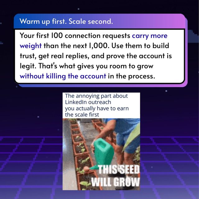 Warm Up Account for Outreach, slide 8 of 9