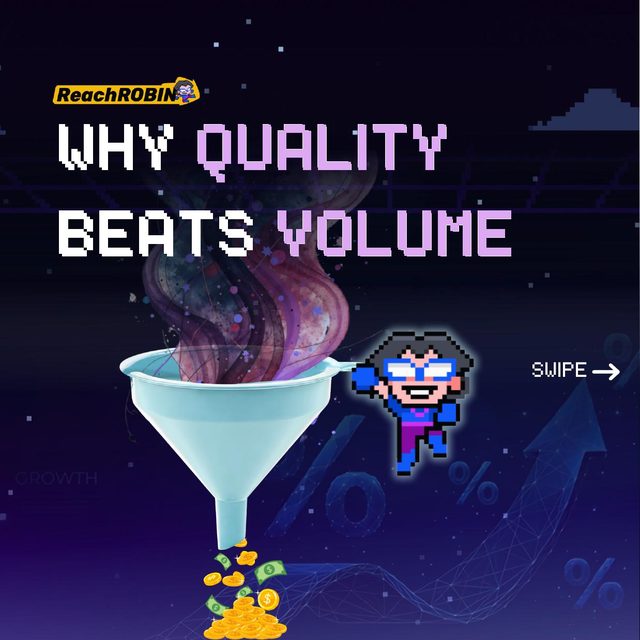 Why Quality Beats Volume, slide 1 of 8